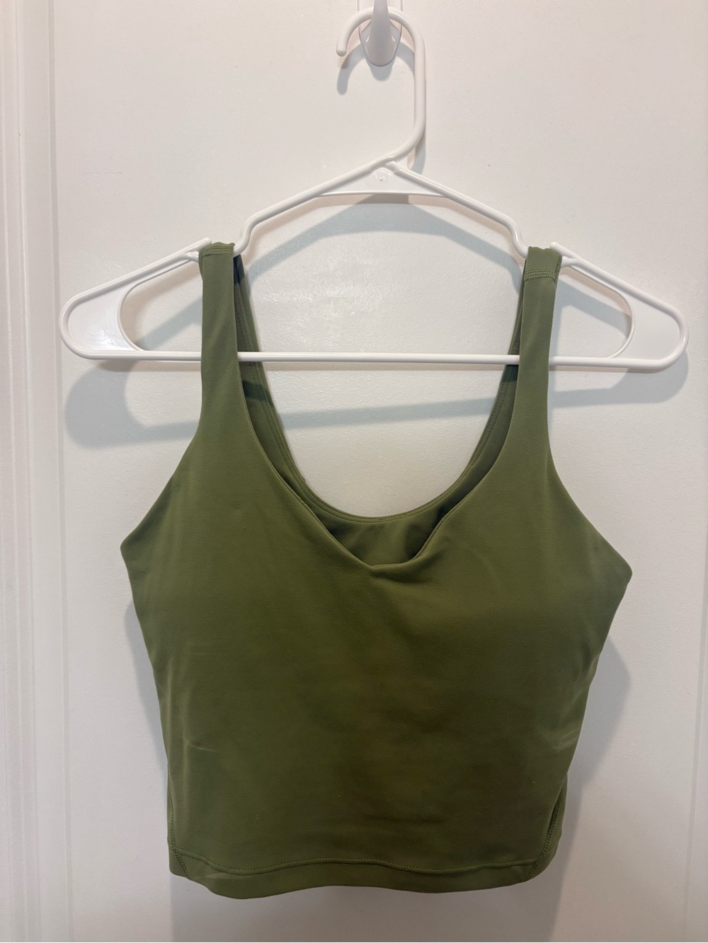 lululemon athletica Olive Green Align Tank Crop